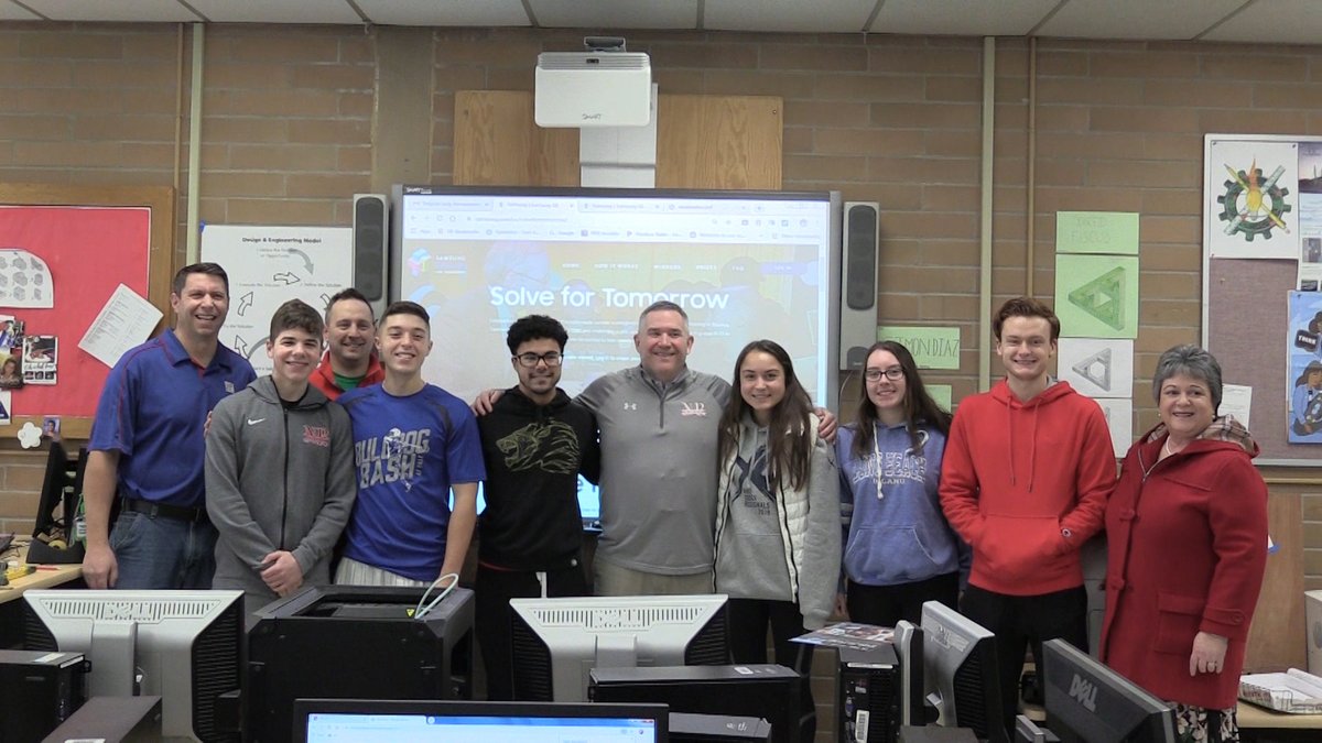 NRTechEd's tweet image. Congratulations to @NRTechEd students for being selected as State Winners in the @SamsungNewsUS Solve for Tomorrow Contest. We are looking forward to our next challenge in the contest. @NRRedRaider @NR_STEM