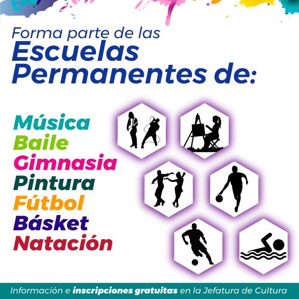 INSCRIPCIONES ABIERTAS

A las escuelas permanentes del GAD Baños de Agua Santa.