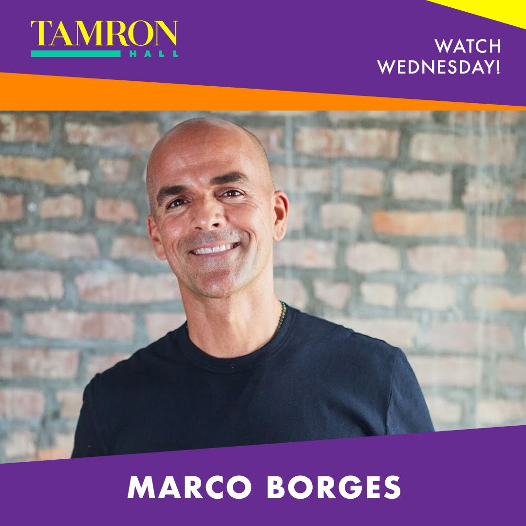 ABC7's tweet photo. On today's @TamronHallShow  we are tackling the meatless trend! What’s it all about and why is it trending? Plus, #MarcoBorges got @Beyonce fit on a vegan diet… he tells us how you can do it too! And, fitness guru #JorgeCruise stops by. On @ABC7 at 1p! https://t.co/2BuYh9logK