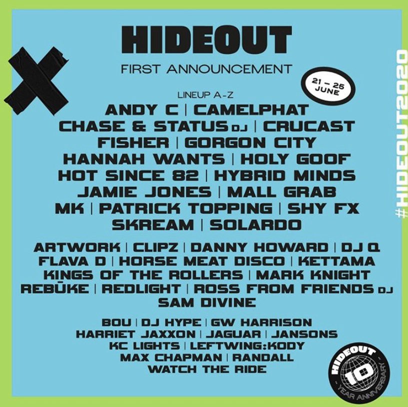 -
Competition Time!🚨. 

Win 2x VIP TICKETS for <a href="/hideoutfestival/">Hideout Festival</a> 🌴

Rules🗒: Follow <a href="/TinTechno/">T In Techno</a>, Tag a friend, Retweet

Ends📆: 12.1.19 (7pm)