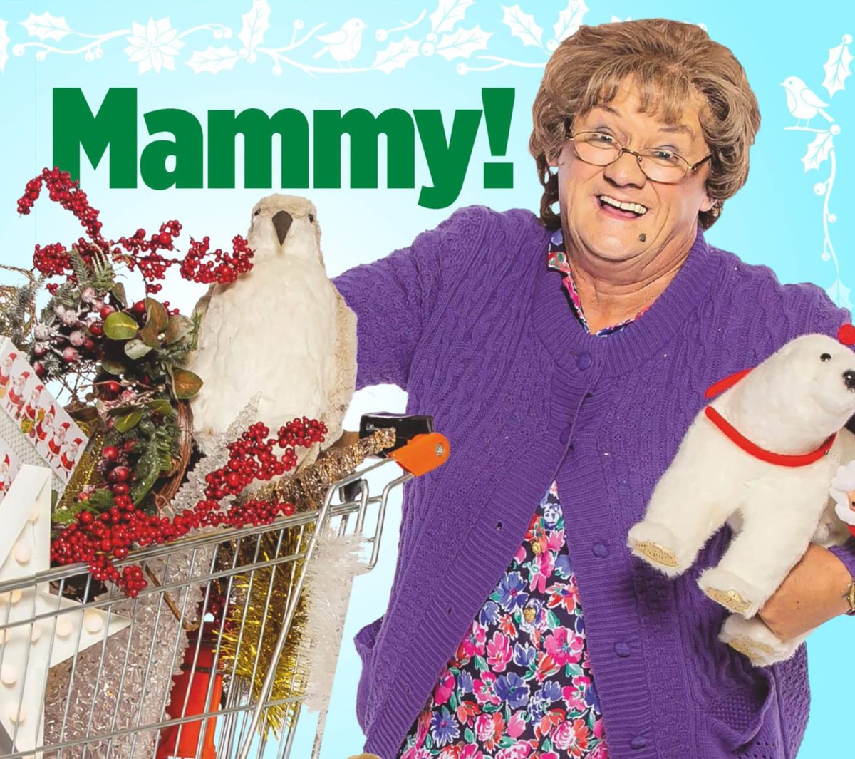 My Poem celebrating the wonderful Christmas episode of Mrs Browns Boys, ‘A Wonderful Mammy’ 😂

<a href="/brendanMrsBrown/">Brendan O'Carroll</a> #MrsBrownsBoys <a href="/BBCOne/">BBC One</a> #BBC