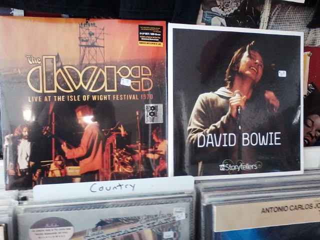 Happy Birthday to Robby Krieger of the Doors & the late David Bowie 