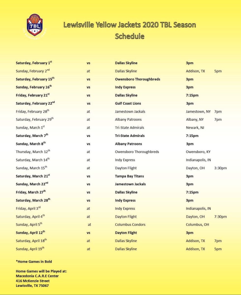 TheCEO_UTS's tweet photo. Client || Dorian Armstrong 
TBL Schedule || Lewisville Yellow Jackets
#25GameSeason

#MakeYourPassionYourProfession
#TheAgency
#BuildingOurBRAND
•
@SAIsportsagency
@TBLproleague
@CYMBasketball https://t.co/2ZFQwyyPPU