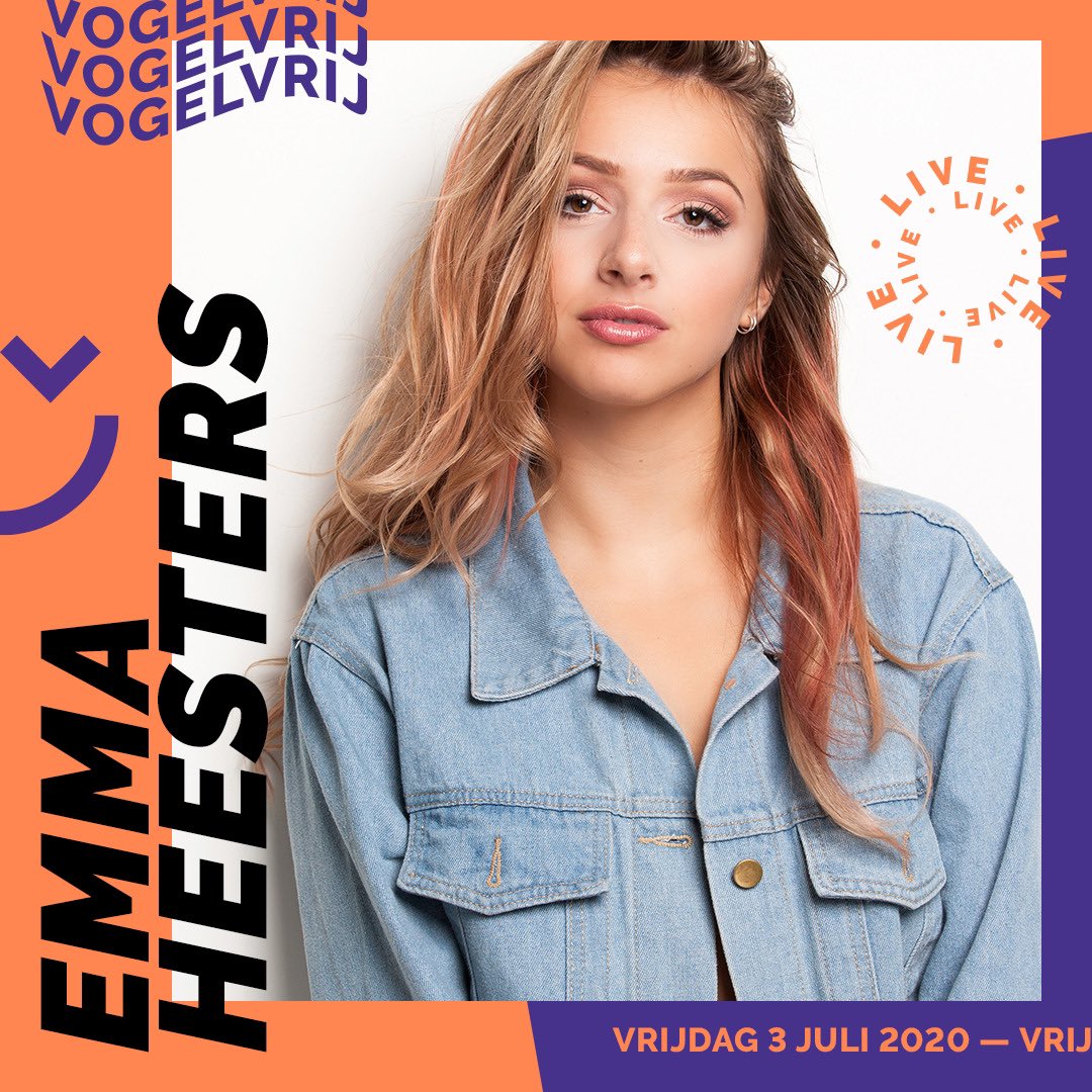 Eerste artiest Vogelvrij Live bekend: Emma Heesters! <a href="/emmaheesters/">Emma Heesters</a> #vogelvrij #live #3juli #fortbijuithoorn #amstelhoek #bestezangers