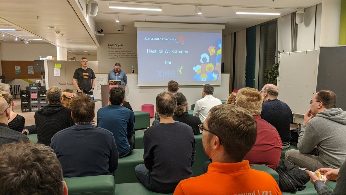 Heute mal wieder back in good old Germany auf der <a href="/aug_hh/">AUG Hamburg</a> mit @UlrikeBothur 🙂