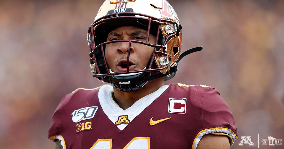 GopherFootball's tweet photo. #Gophers unanimous All-American @AntoineWJr11 declares for NFL Draft. 

https://t.co/1LTwJ2MbzZ

#SkiUMah // #RTB https://t.co/FDxtXIZnWg