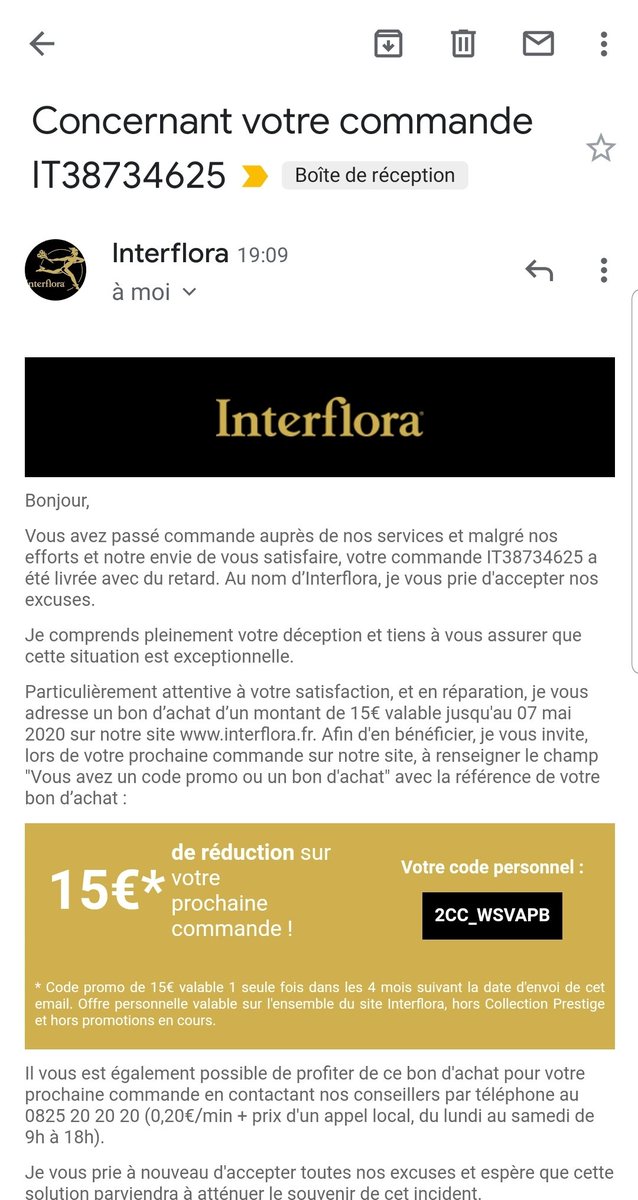 Theo_Flamand's tweet photo. @Interflora Vous n'avez donc pas de paroles visiblement ... https://t.co/th1qfymiVZ