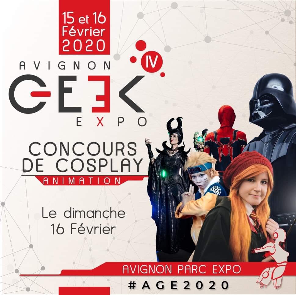 GeekExpoFrance's tweet photo. #Concours #cosplay 
• Ouverture : dimanche 12  janvier 
Le concours aura lieu le dimanche 16 #février , et cette année,exceptionnellement, ce sont plus de 1000 euros de lots qui seront mis en jeu ! Un créneau "#show libre" sera également à votre disposition. #Restezconnecté https://t.co/dVrIg2h9HQ