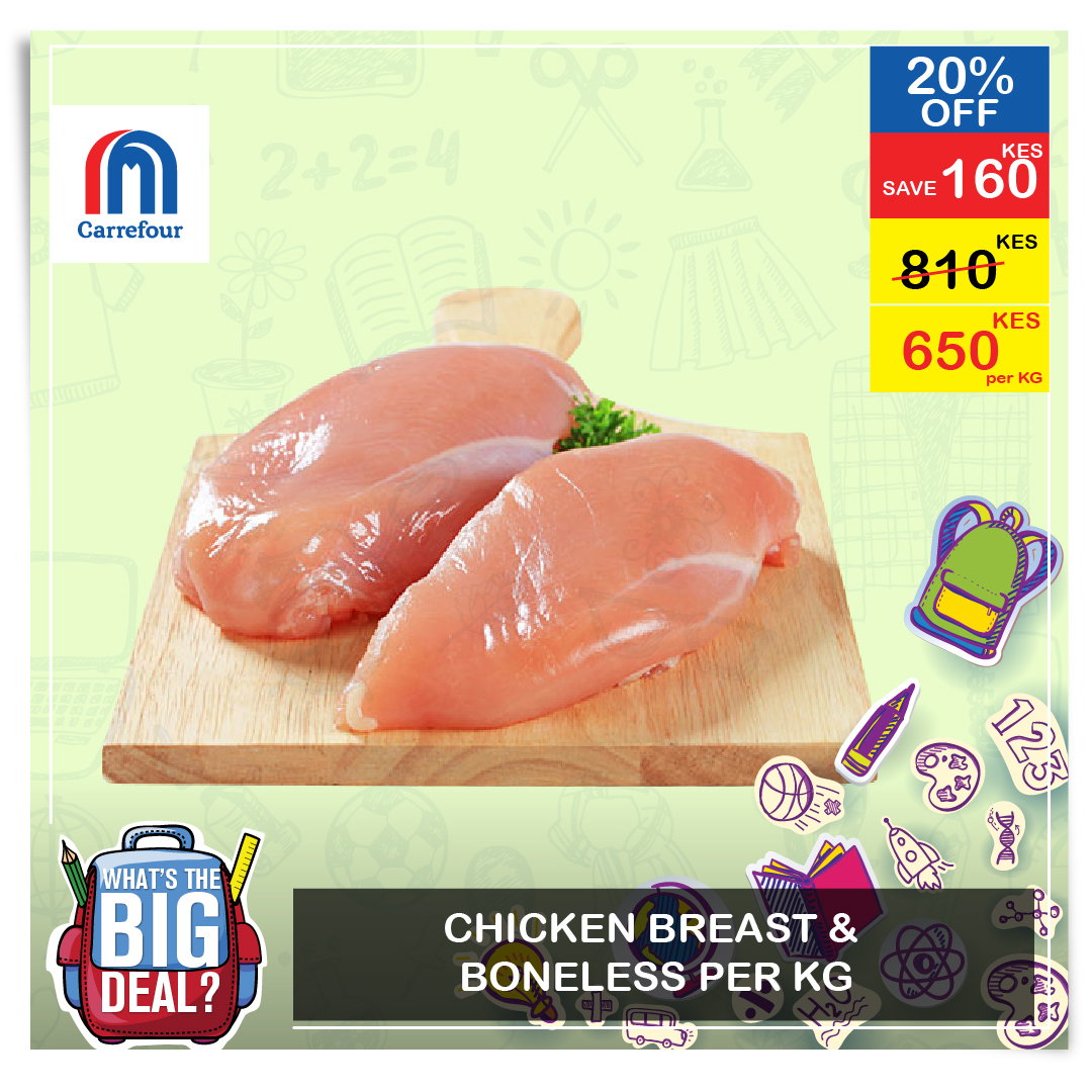 CarrefourKe's tweet photo. Tasty dishes make the best moment. Make one for the kids this weekend with a Farmer’s Choice roast turkey that has a 22% off discount on it. Enjoy our weekly offers at any Carrefour store today! 
#WeeklyDiscounts #BackPackReady #WhatsTheBigDeal #GreatMoments #CarrefourKE https://t.co/ongqRHrpFo