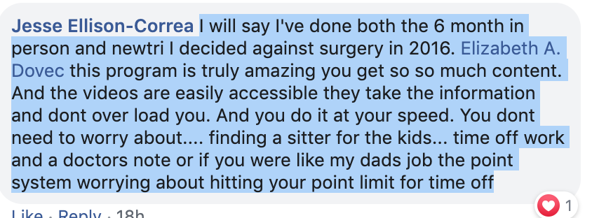 NewTriHealth's tweet photo. Here is what patients have to say about #NewTri. Feedback at its best. Get on board with #digital education & be an #advocate for your patients. @NewTriHealth is free to programs. Patients are charged for the convenience. Programs get benefit of free tracking & patient data. https://t.co/dW4x6E4FN4