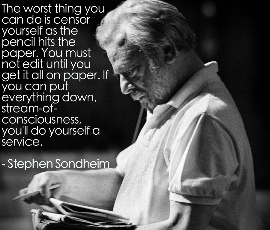 perfectpitch's tweet image. For all you lyricists... 📝 #WednesdayWisdom