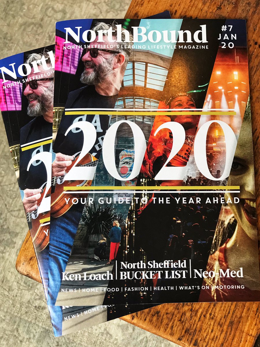 NorthBoundMag's tweet photo. First mag of 2020 is out now! #sheffieldissuper https://t.co/JvEou0bq7b