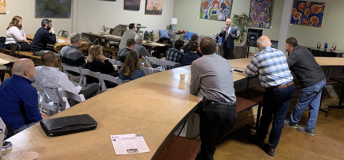 2020 <a href="/NorthlandKCCC/">CoffeeConnect</a> off and running with the adventures and inspiration of Scott Pearson of Cowell James Firge insurance group and the <a href="/SmithvilleCOC/">Smithville Chamber</a>