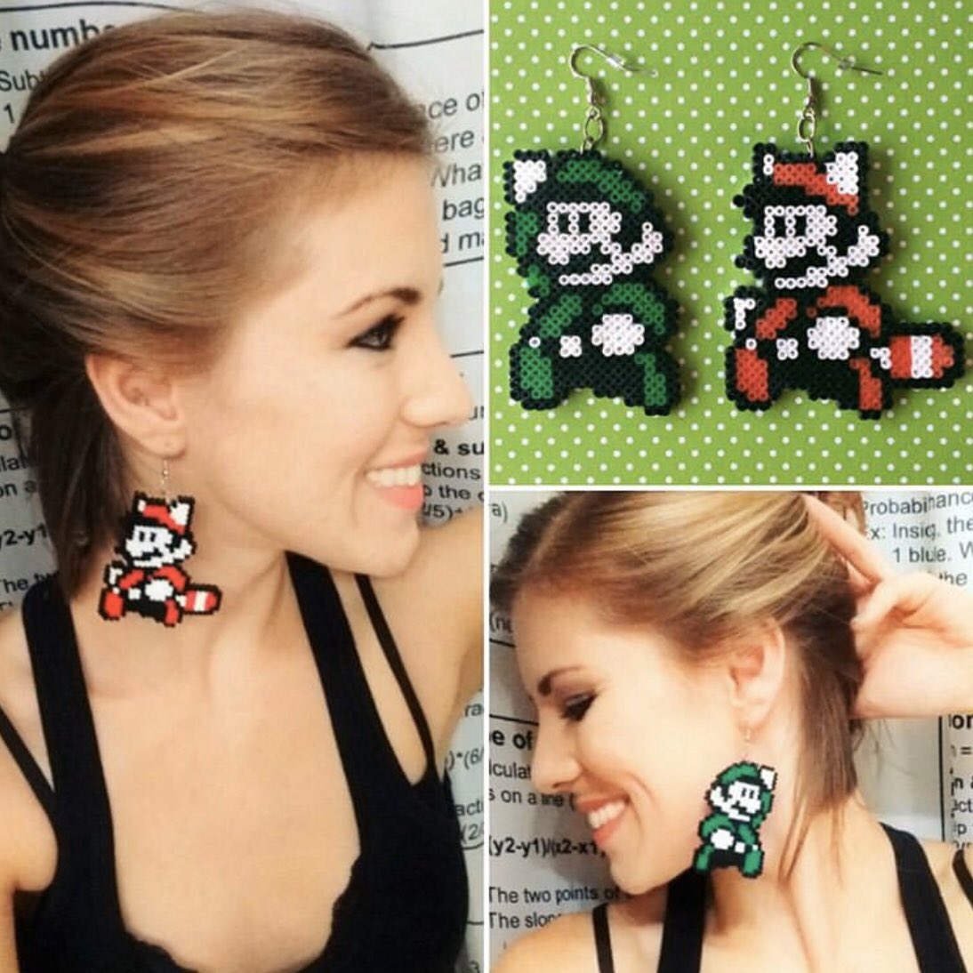 hamabeads's tweet photo. We’re crazy about @hicelina’s #8Bit #earrings ❤️🐸

Made using #MiniHamaBeads

Check out her Etsy here: https://t.co/tZKNLqmPs8 #sharyourworkwednesday #hamabeads #pixel #pixelart #beatart #homemade #handmade #unique #accessorize https://t.co/TvE53dWq4p