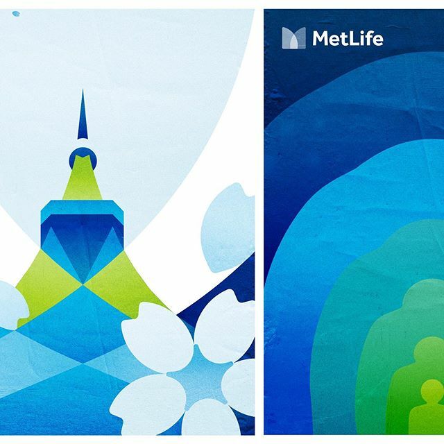 A few more illustrations for our friends at MetLife 💙💚🤍 ift.tt/37Ld0AN