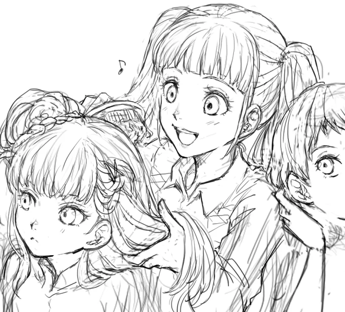 進めてる2周目紅花がつらいのでヒルダちゃん描いてる… 