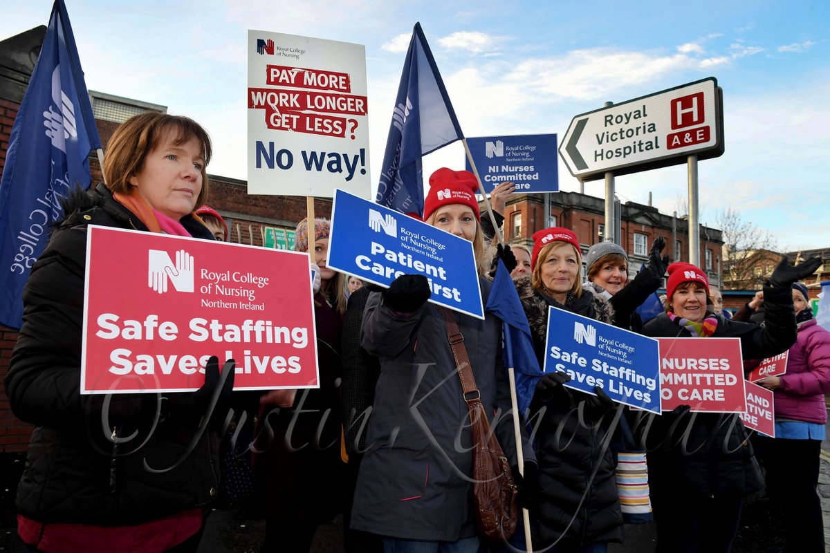 Health strike - RCN nurses in second day's strike @PPAI_IRL @UniteunionNI @UNISONNI @RCN_NI @BelfastTrust @NipsaHealth @nipsa #RCN #RCNNI #safestaffingsaveslives #payparity #FairPayForHealthWorkers #SaveOurNHS