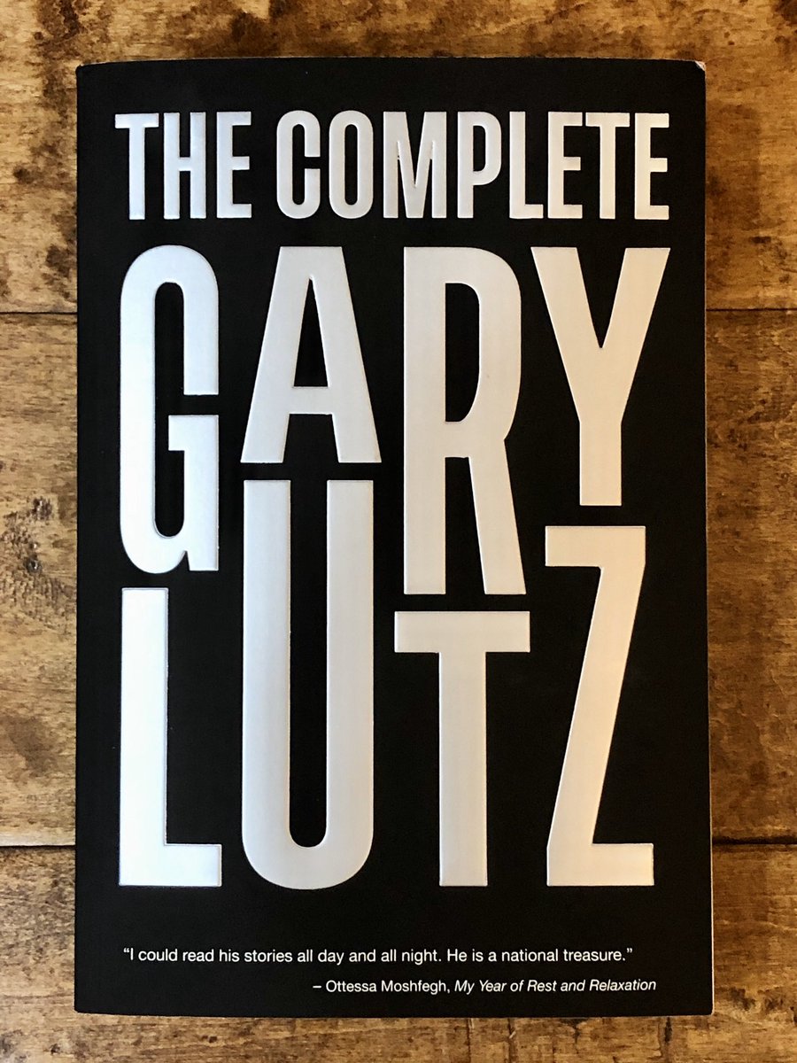 1/8/2020: "Carriers" by Gary Lutz, reprinted in THE COMPLETE GARY LUTZ, out now from  @tyrantbooks. Originally published in the collection I LOOKED ALIVE from Black Square Editions.