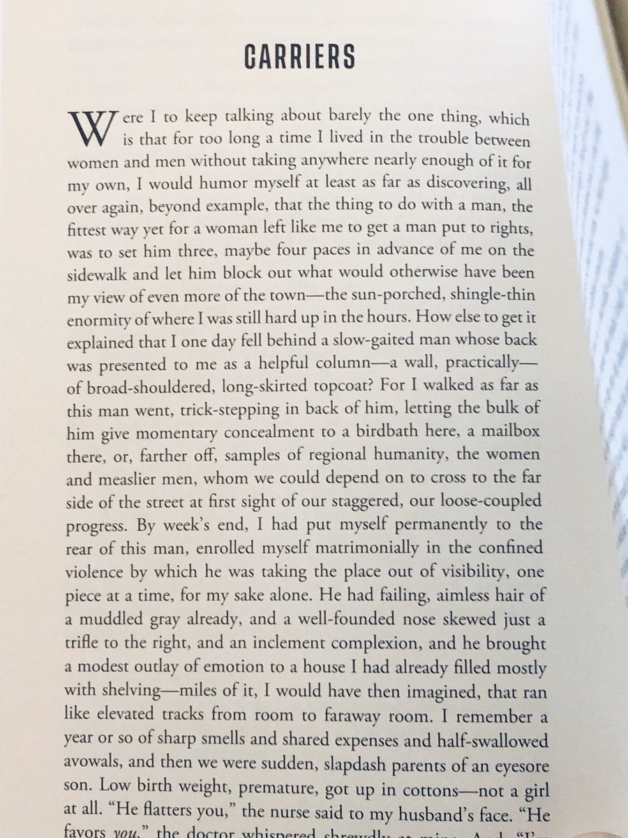 1/8/2020: "Carriers" by Gary Lutz, reprinted in THE COMPLETE GARY LUTZ, out now from  @tyrantbooks. Originally published in the collection I LOOKED ALIVE from Black Square Editions.