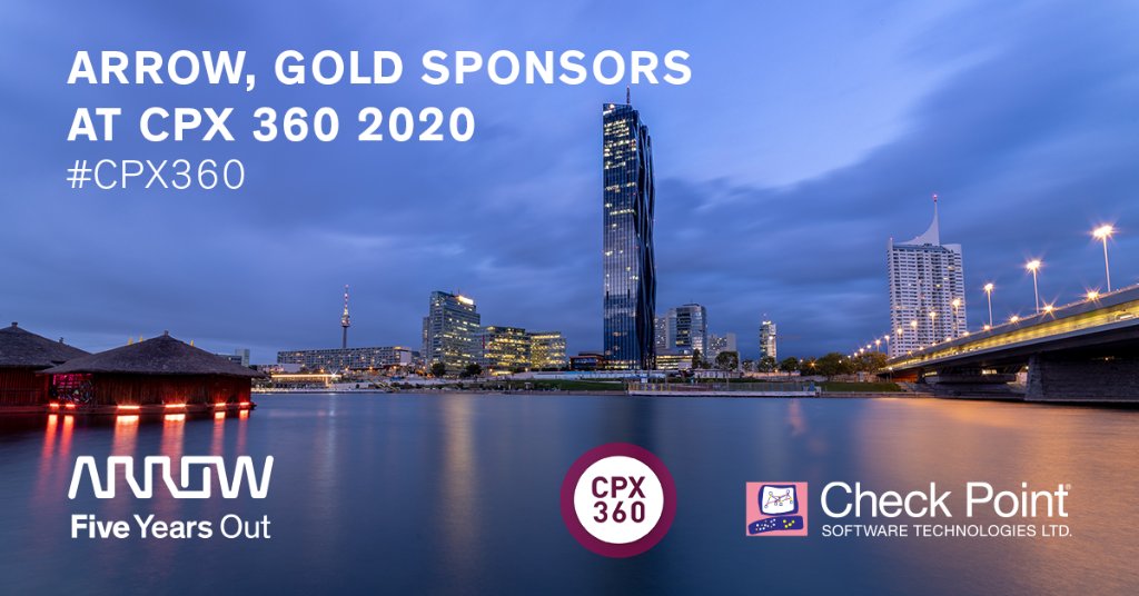 Taking cyber security to the next level. Arrow will be at #CPX360 in Vienna showcasing security in the cloud, complete cyber security, training &amp; support services. See you there! #ArrowSphere #Cybersecurity arw.li/60161w05j