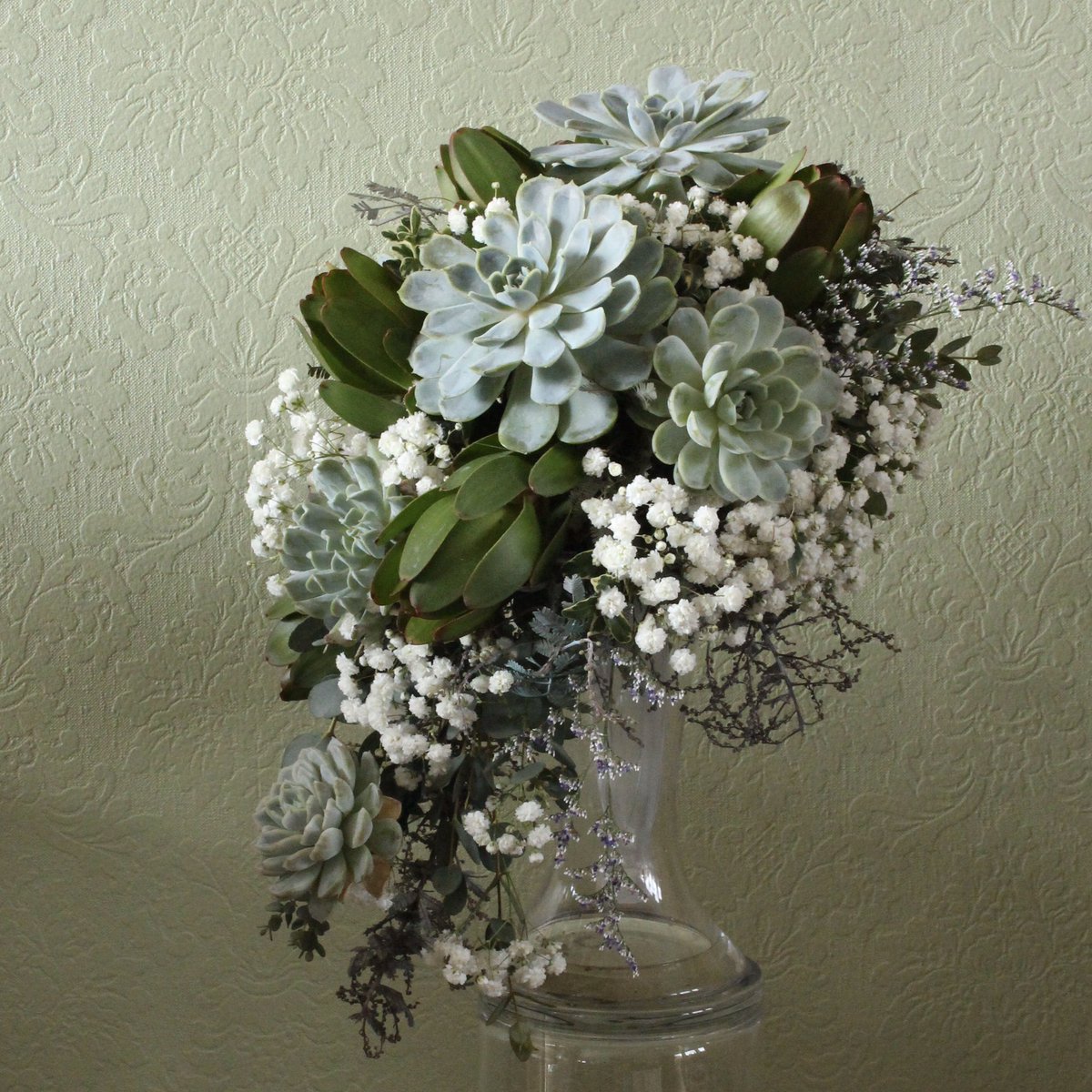 Succulents can cascade.