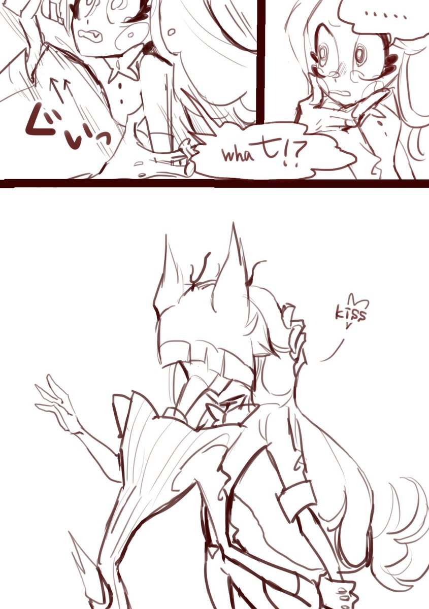 チャーリーちゃんを笑顔にさせようと頑張る紳士。
※アラチャ捏造注意※
#HazbinHotel
#HazbinHotelFanart