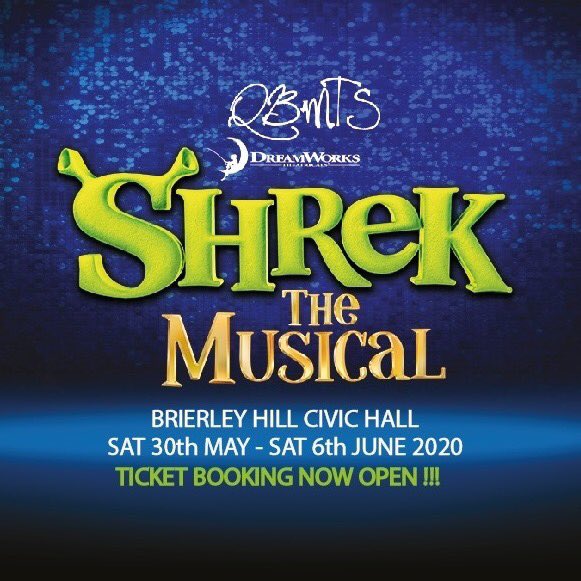 Our fairytale creatures will be letting their "freak flags fly" this Summer at <a href="/BHillCivic/">The Civic - Brierley Hill</a> for the regional premiere of Shrek the Musical!  Grab tickets before they 'fly' to see witches, puppets, bears, pigs &amp; more at seaty.co.uk/qbmts-shrek or call 0300 123 5334 🖤💚🖤💚🖤💚🖤💚