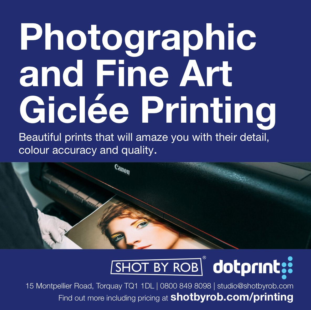 Other photographers and artists get in touch for large format Giclée printing in my Torquay studio! 

shotbyrob.com/printing

#giclee #gicleeprinting #printing #photography #Torquay #BoostTorbay