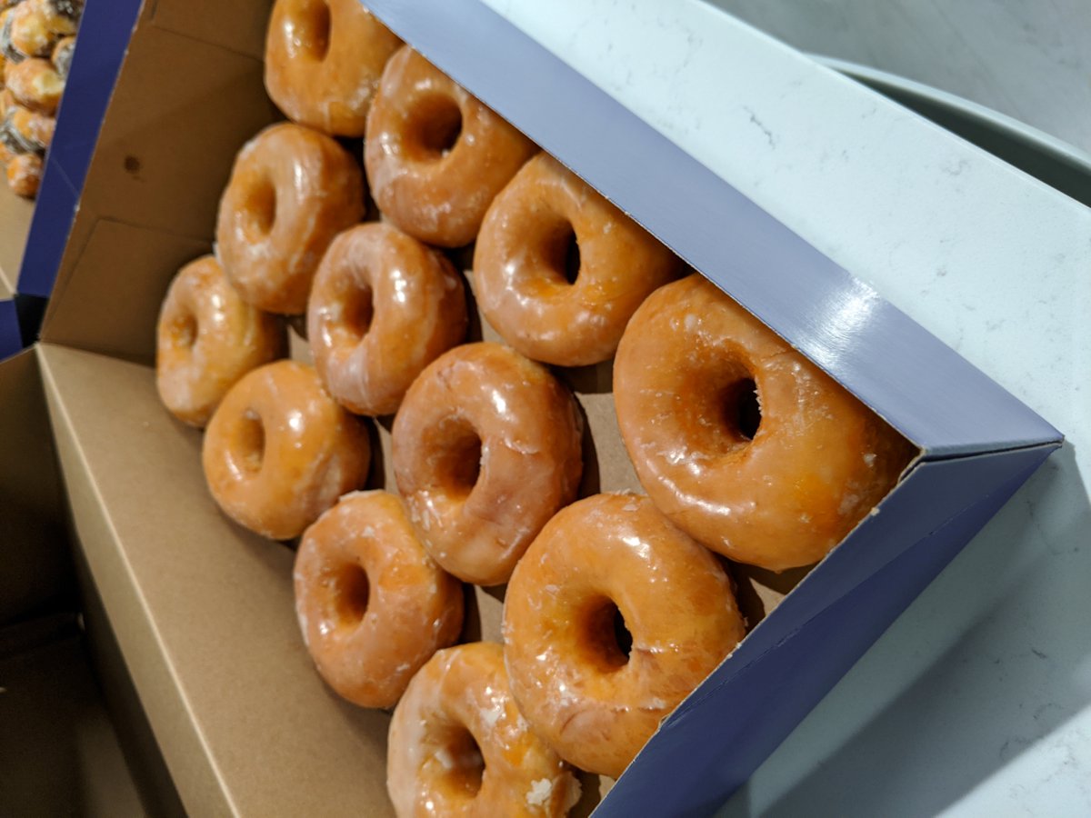 bakerhill's tweet photo. Taking a quick donut and coffee break to celebrate being "Best in Class!" #aitegroup https://t.co/x6m8byuVkS