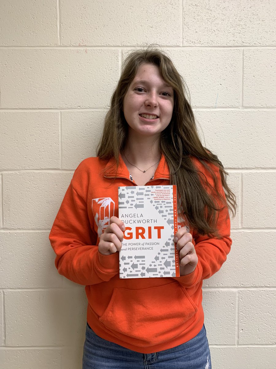 “Grit may be the secret to life; it’s a blend of passion and perseverance, and everyone has it. I have recommended this book to my grandma, two of my cousins, my boyfriend, and one of my coaches.” -Ryan, grade 12 #WhatWatertownReads