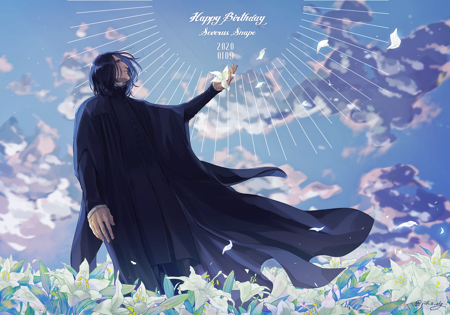 ジル 1 9 スネイプ先生お誕生日おめでとうございます スネイプ生誕祭 スネイプ先生60回目のバースデー Happybirthdayseverussnape T Co Gjuwa33p4x Twitter