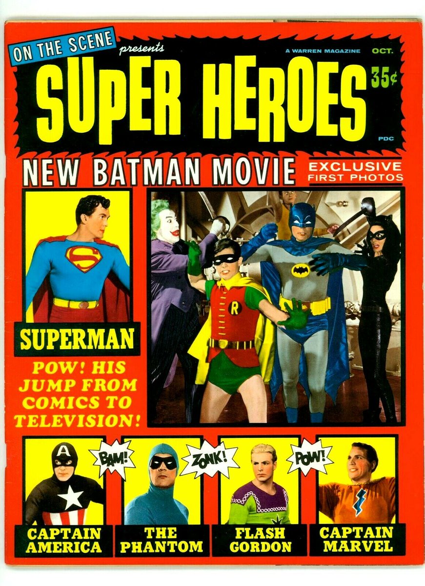 SpankyHenderson's tweet photo. Some superheroes for your #JimWarrenWednesday!!! https://t.co/j0Riz7Kg60