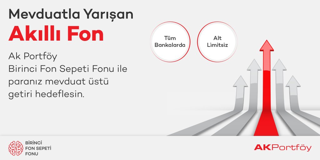 Ak Portfoy On Twitter Mevduatla Yarisan Akilli Fon Ak Portfoy Birinci Fon Sepeti Fonu Ile Paraniz Piyasa Kosullarina Gore Akilli Modellerle Guncellenerek Mevduatin Uzerinde Getiri Hedefiyle Yonetilsin Ustelik Tum Bankalardan Ve Alt