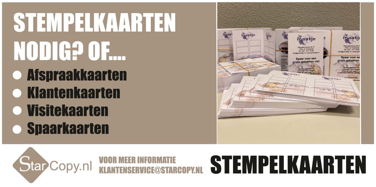 #stempelkaarten #stempelkaart #kaarten #afspraakkaarten #klantenkaarten nodig? Voor meer info mail!