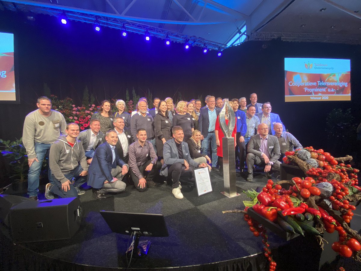 TOP is van jullie allemaal. Van harte gefeliciteerd <a href="/promtomatoes/">Prominent tomatoes</a> #TopTuinbouw