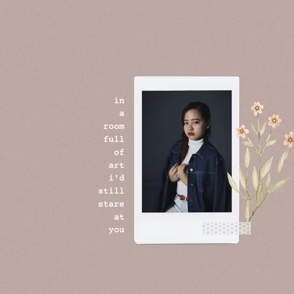 steffilac's tweet photo. • I'm like a statue, stuck staring right at you 👀• 

joining the bandwagon tonight 🌸
 #EXOLSelcaDay @weareoneEXO https://t.co/jlhXQbe6zz