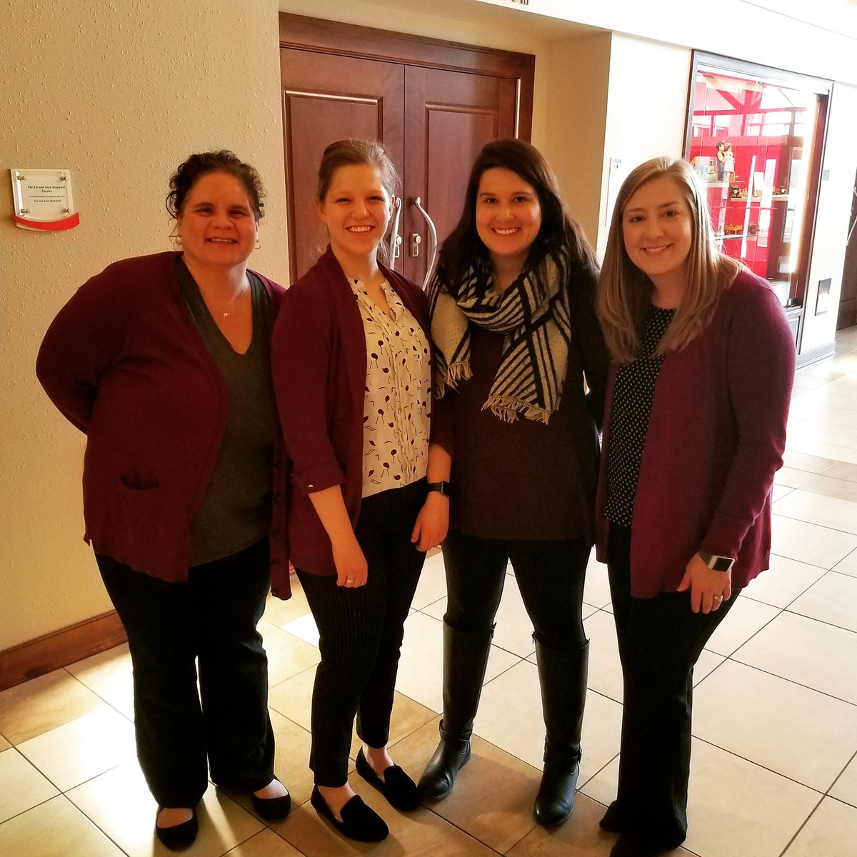 NCSML's tweet photo. Evidently, it is #burgundyblack uniform day. #NCSML #WeAreCommunity https://t.co/zn8BQXlBvp