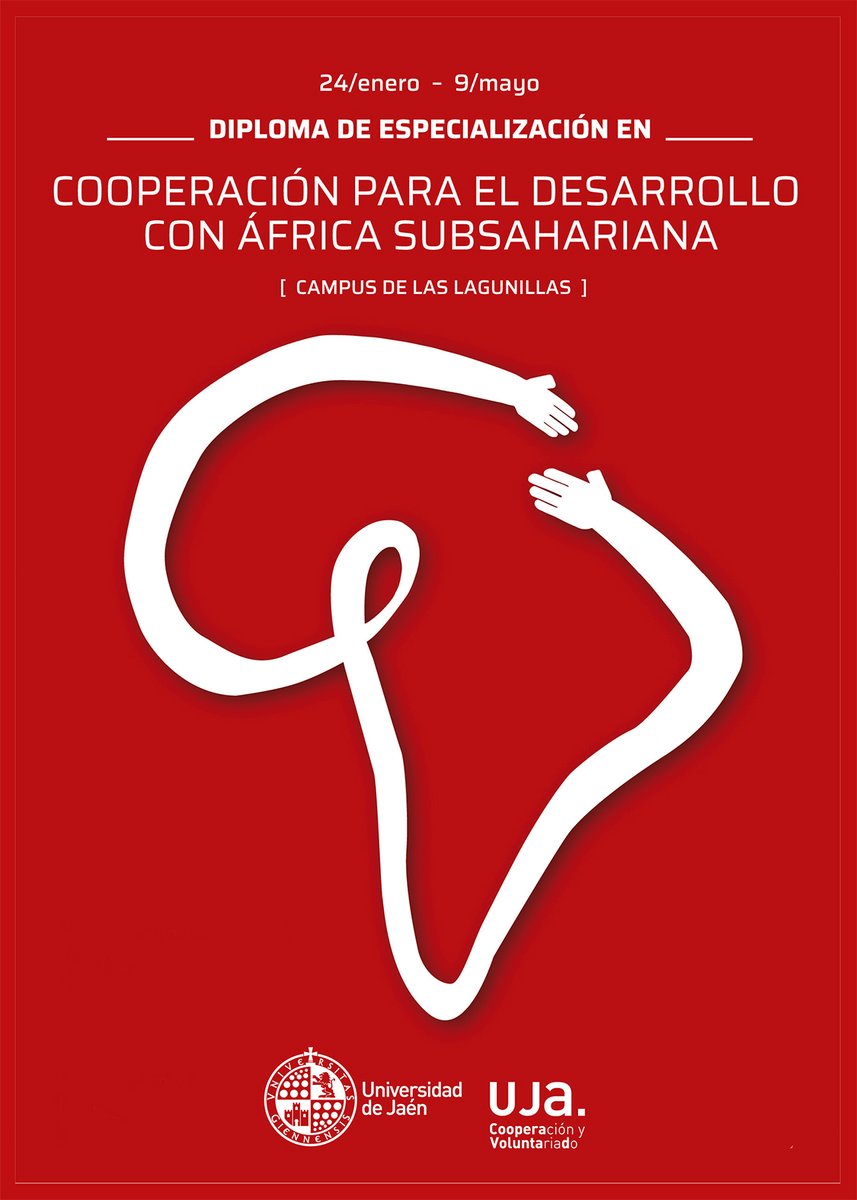 ujaen's tweet photo. La @ujaen lanza el Diploma de Especialización📑 en Cooperación para el Desarrollo con África Subsahariana, 
que se impartirá de enero a septiembre con la financiación de @CooperacionAND y la colaboración de @FundacionHsA ℹ️👉https://t.co/dqg7gOrBmI #UJAEnseñanzas https://t.co/E9chgpMzIe