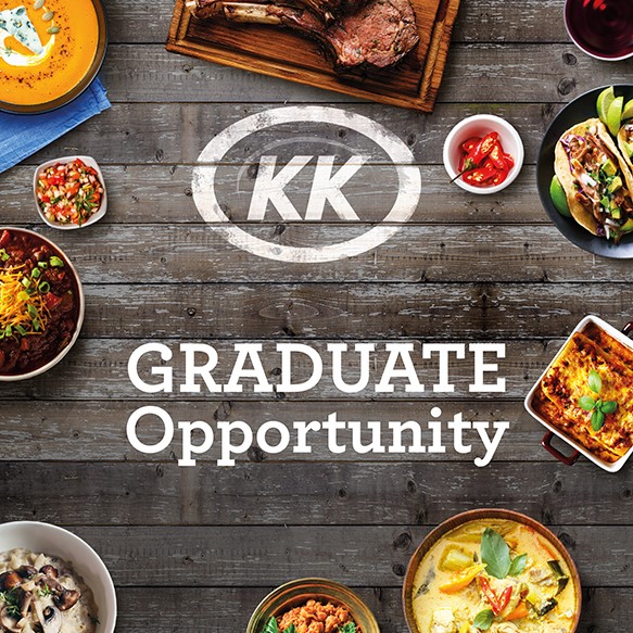 GRADUATE OPPORTUNITY: We are looking for a confident individual educated to a Masters degree standard to join our operations team, gaining experience across operational departments and delivering a number of projects. Please contact karenconway@kkfinefoods.com for further info.