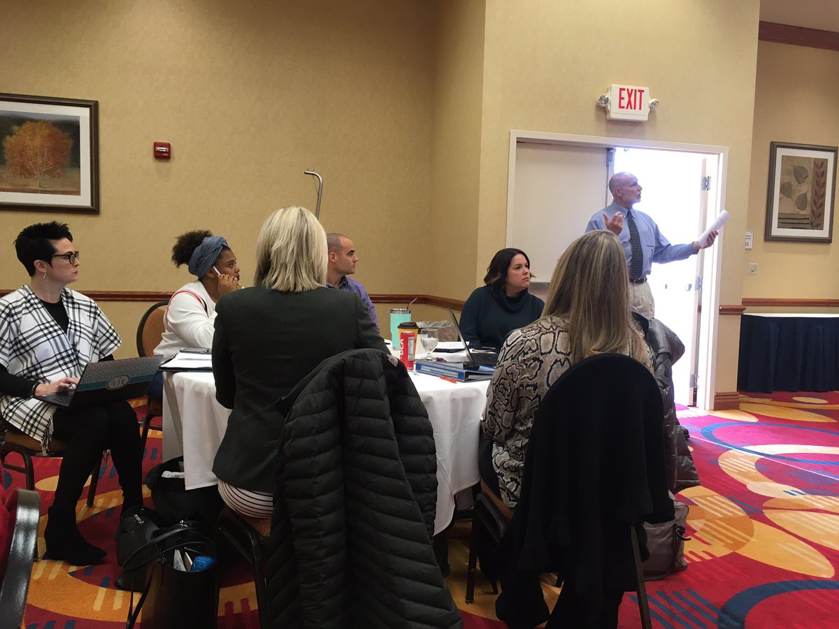 BryanMcDonaldPD's tweet photo. Winter Meeting kickoff for facilitators this morning. Looking forward to hearing from @RLGMike and @BethHouf over the next two days with the #MOLA34 group. #ucmoed https://t.co/KrCEhj6ghq