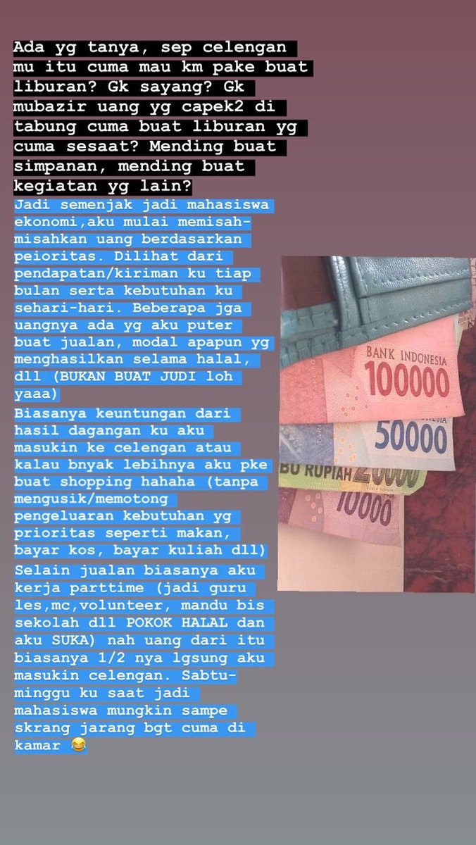 septianingtya's tweet photo. Jadi ini berdasarkan pengalaman aku ya, semoga bisa membantu teman-teman untuk dapat mengatur keuangan lebih baik lagi di tahun ini. Semoga #tipsnabung ini bisa bermanfaat 🙏🏻 https://t.co/V0PHZ0U23I