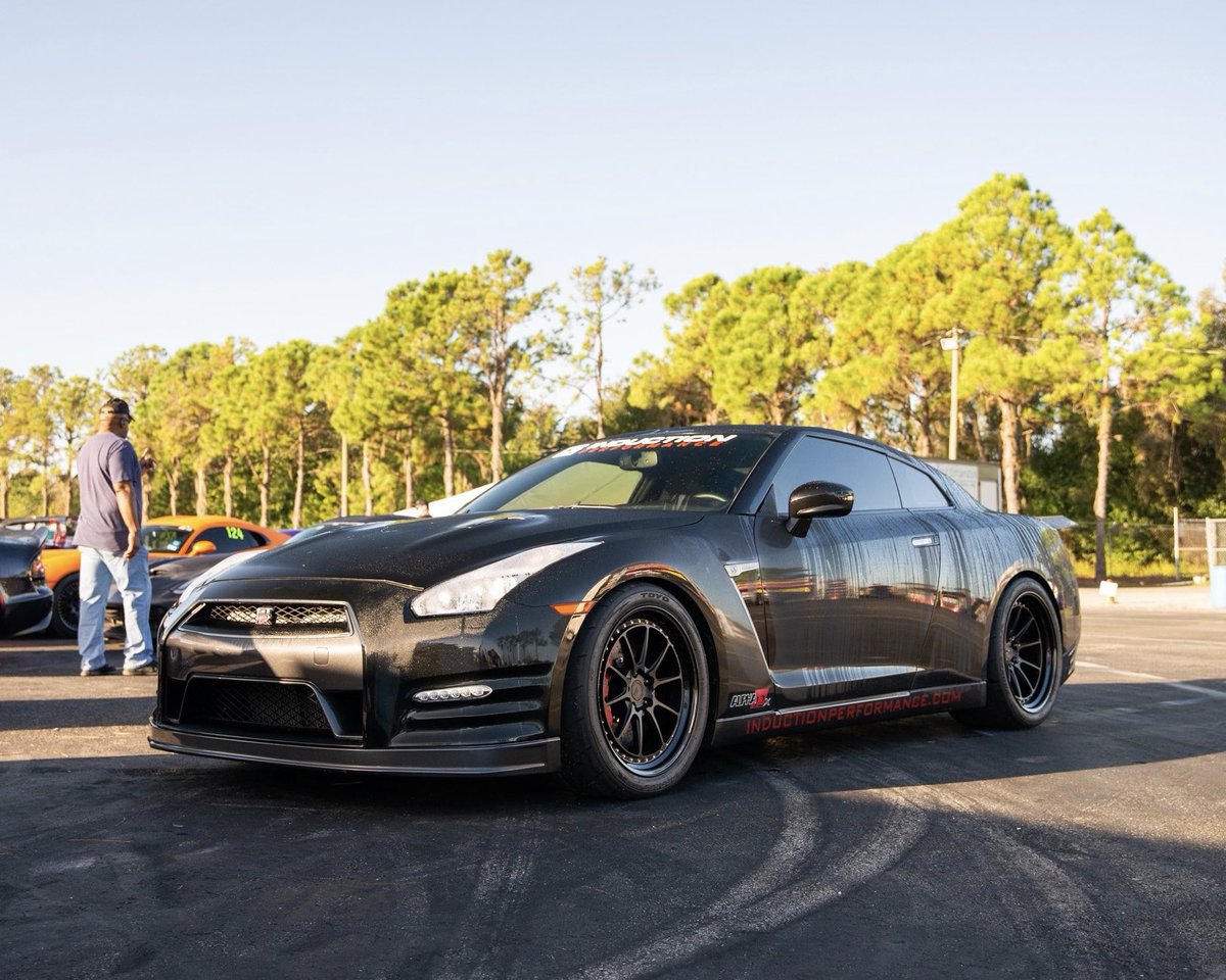 BCForgedNA's tweet photo. Nissan GTR • MLE10 • Matte black center • Gloss black lip • Stainless hardware • Available 18"-22" diameter • Email:sales@bcforged-na.com • @thefuzz1982 photo by @devindees • #bcforged #bcforgedna #inductionperformance #nissan #gtr #nissangtr #toyotires #tagtoyo #FL2K https://t.co/XmtXaCXc0F