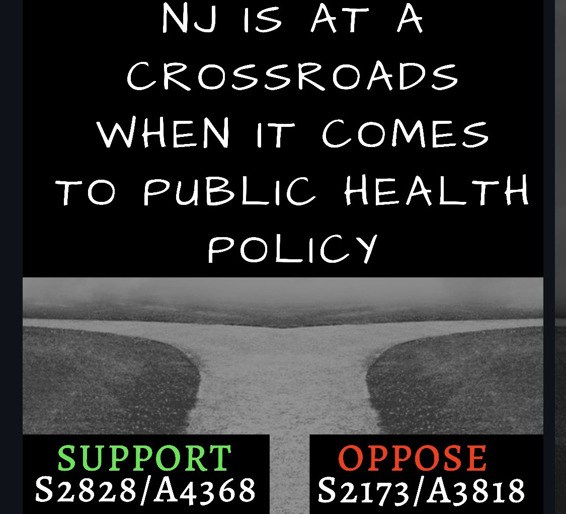 MarJali10's tweet photo. We have a choice: Become a leader in unbiased research, data collection &amp; regain public trust? Or implement coercive public health policies that violate religious liberties? What do you want your legacy to be #votenoS2173 .@SenGreenstein .@declanoscanlon .@D17Senator https://t.co/p3xvq3BhQC