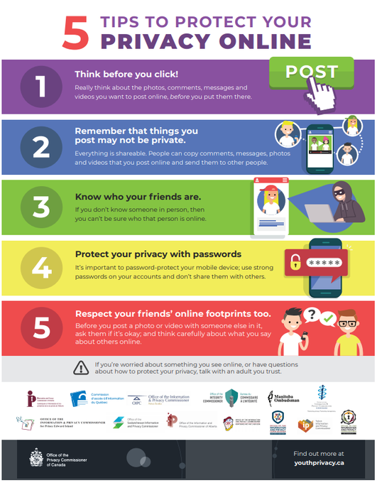 Privacy online image