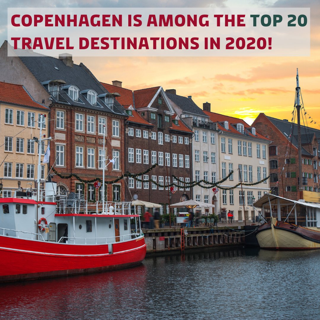 DenmarkinNY's tweet photo. Planning a trip in 2020? It might be time to go to Copenhagen! 👏

According to @CNNTravel, Denmark’s capital is among the top 20 destinations for 2020… and for good reason!

Learn more here via link👇
https://t.co/fF2vo5NbtW https://t.co/F5ntzZg2s8