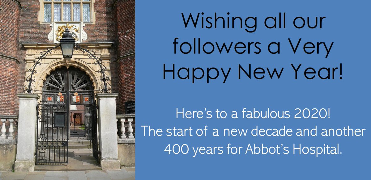 abbots400th's tweet photo. Happy New Year from everyone @abbotshospital. https://t.co/uaSb9ioXyC