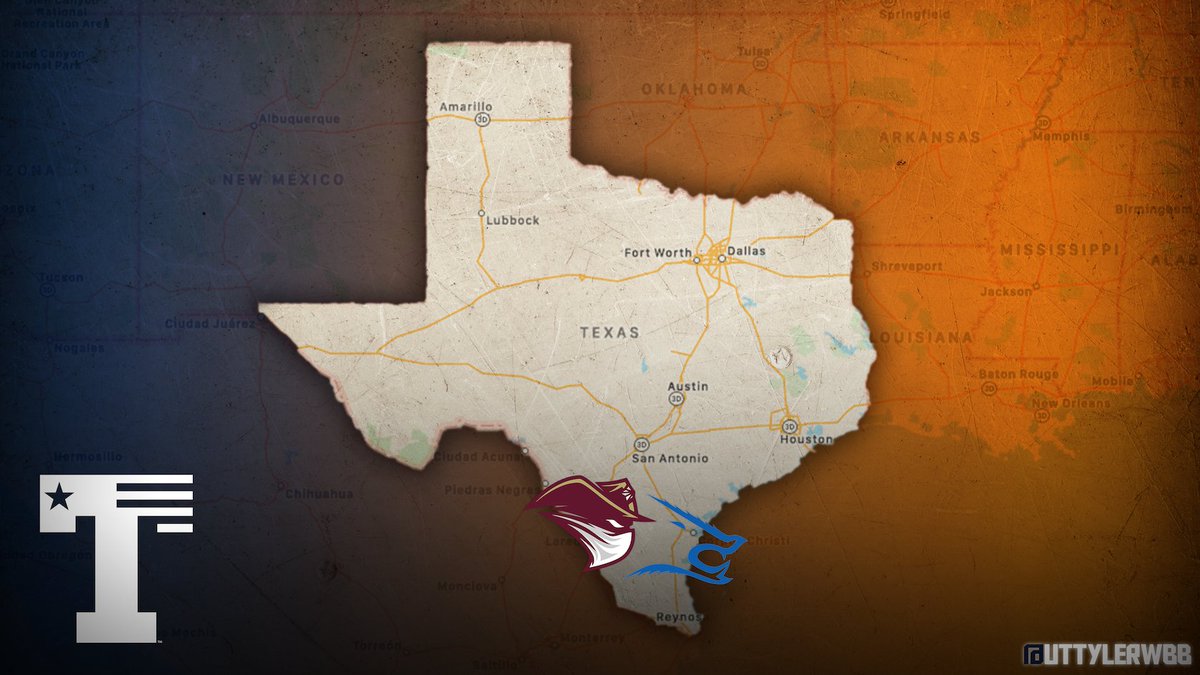 UTTylerWBB's tweet photo. Business trip to South Texas 💼

🦅🆚🐗 - 1/9
📍- Kingsville, Texas

🦅🆚🤘- 1/11 
📍- Laredo, Texas

#NPND💎#DAARE🏀 https://t.co/dxAsWZMZhV