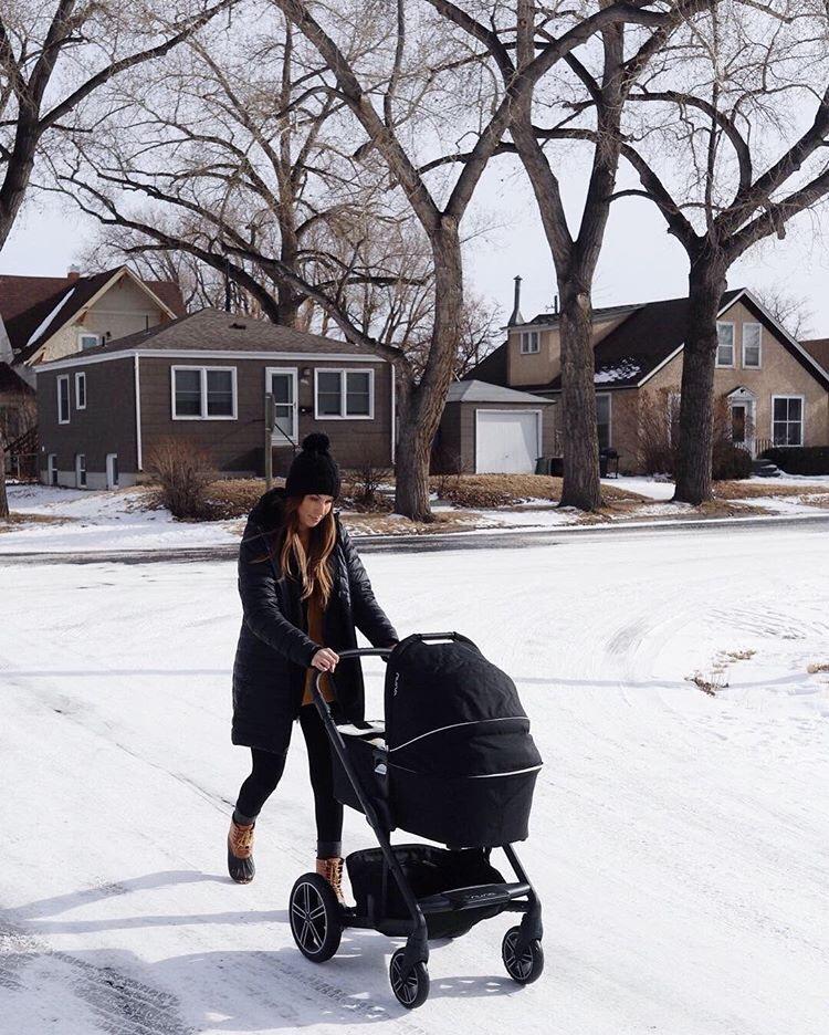 nuna stroller winter cover