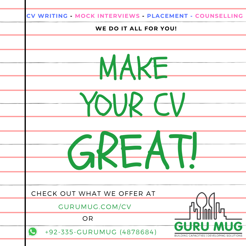 gurumug's tweet photo. Make your #CV great! - We are unrolling our first HR Consulting segment with a vibrant and new CV making, interview prep and HR placement/counselling service.
#gurumug #CVmaking #HR #HRadvice https://t.co/yxMNCe0mWM