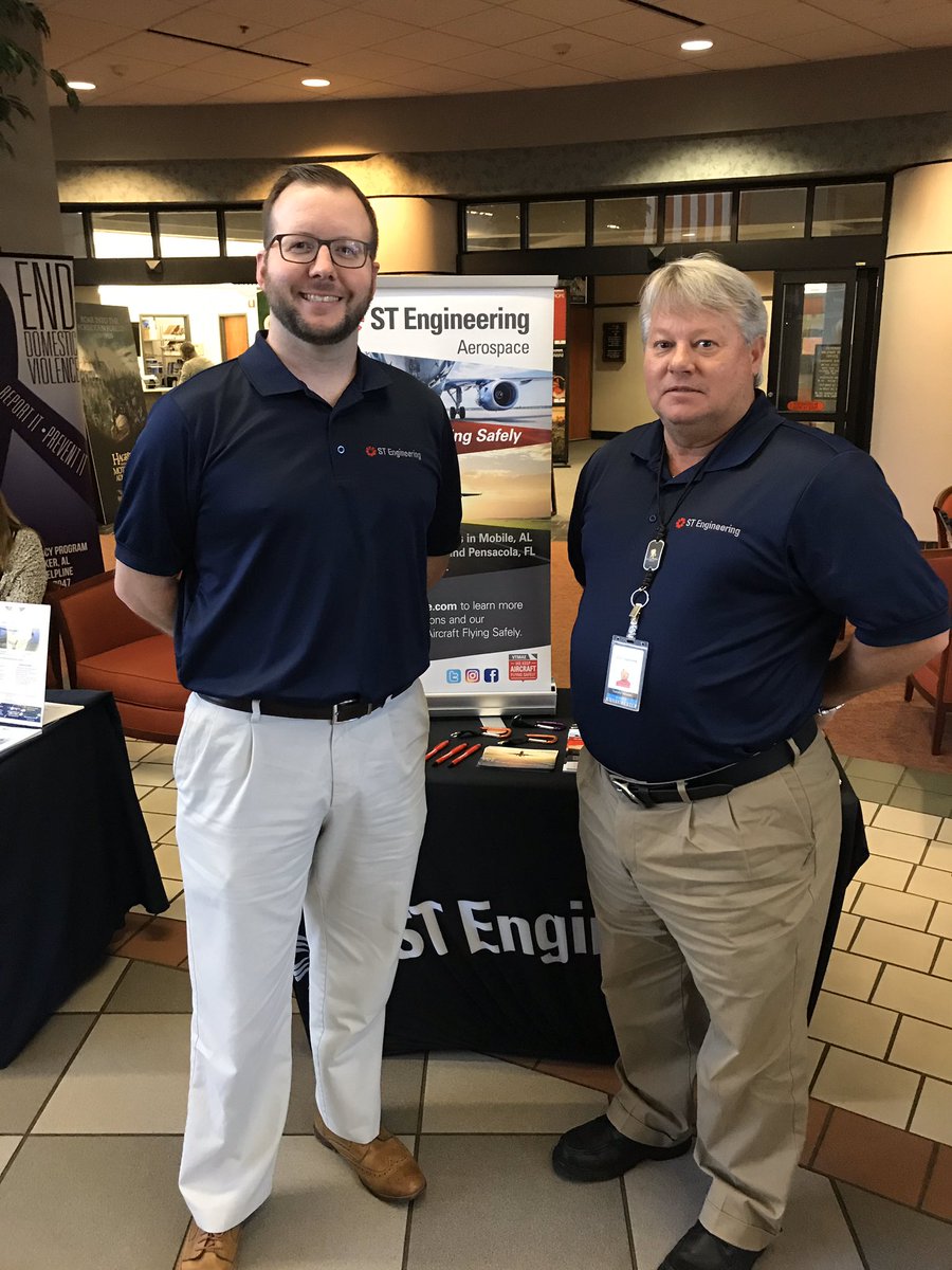 MobileAerospace's tweet photo. Our Recruiting Team is visiting @Ft_Rucker today in Soldier Services Center. Come learn more about our Aviation Careers.

#landingjobs #stengineering #aviation #recruiting #nowhiring https://t.co/mVNE2HPggF